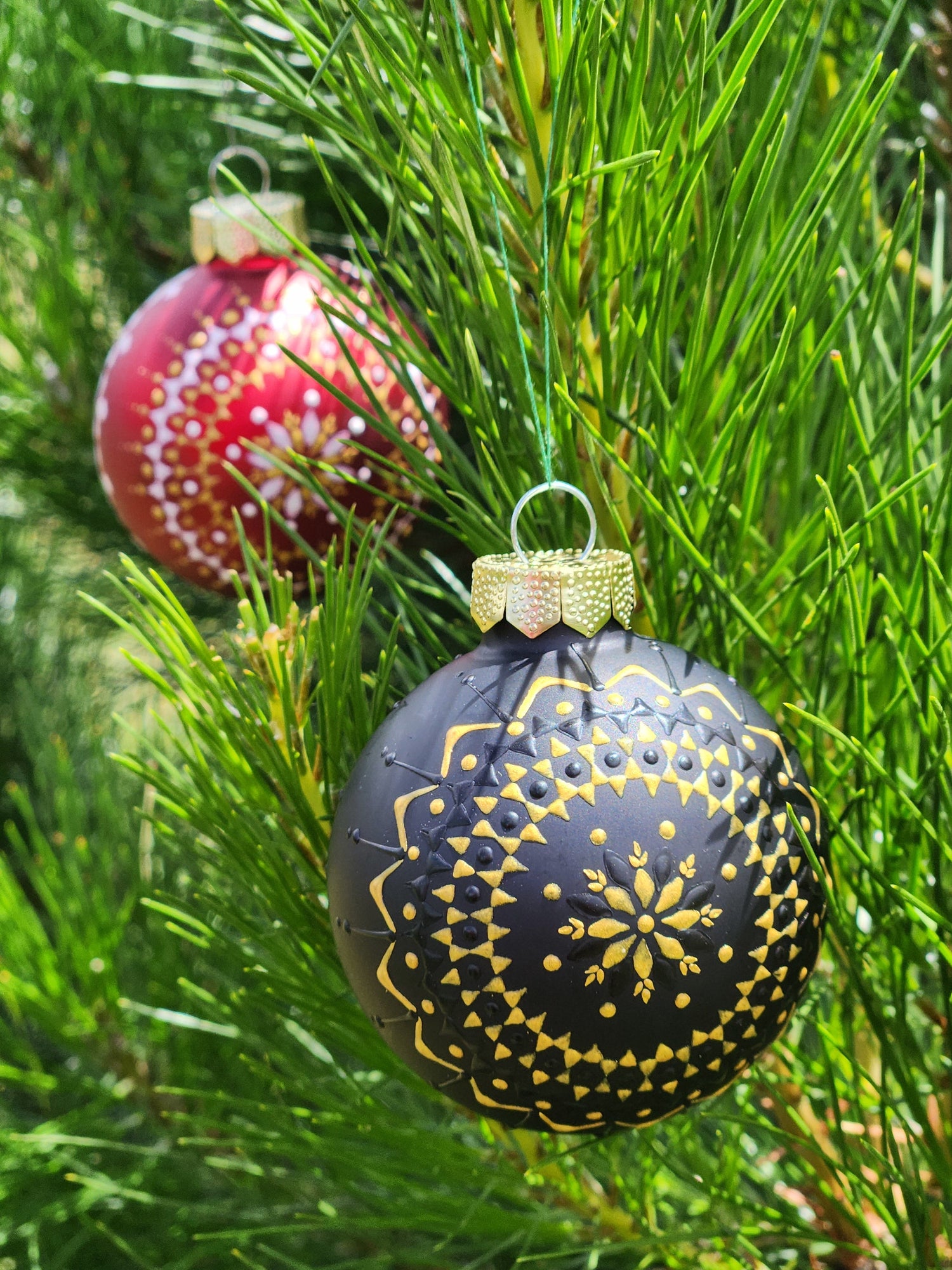 Sorbian Glass Baubles