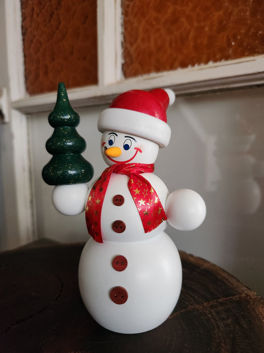 Incense figure - Christmas Snowman