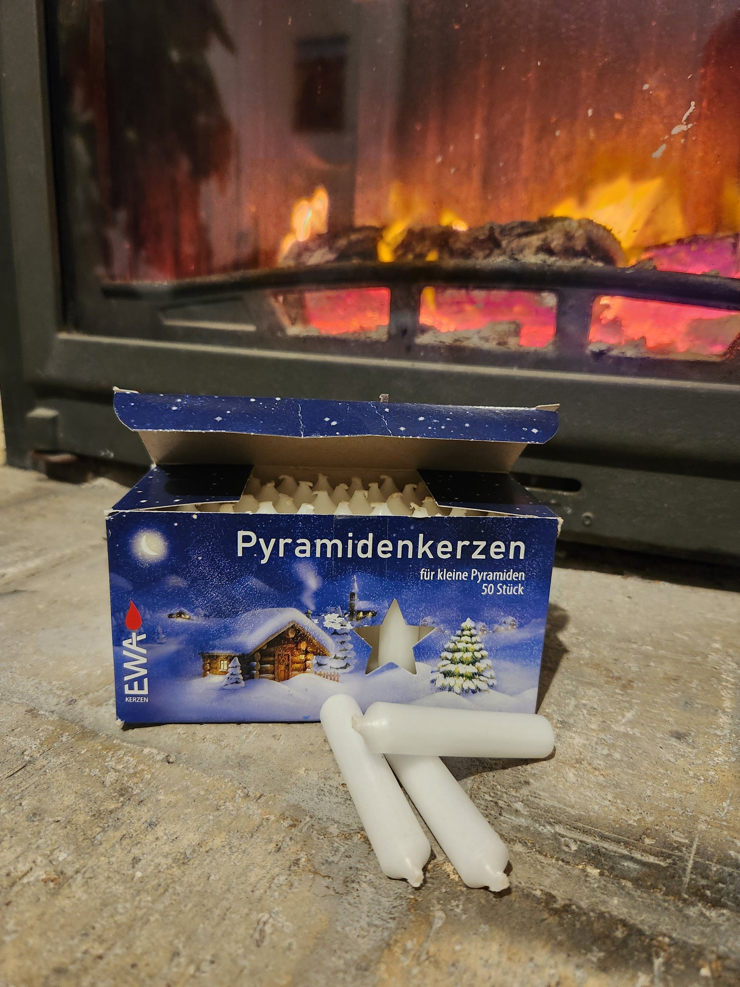 Pyramid candles 14 mm