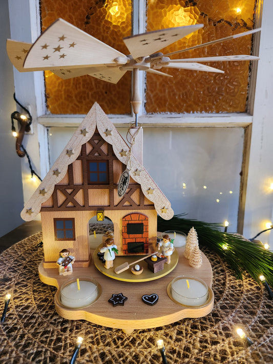 Pyramid Angel Bakery for tea lights