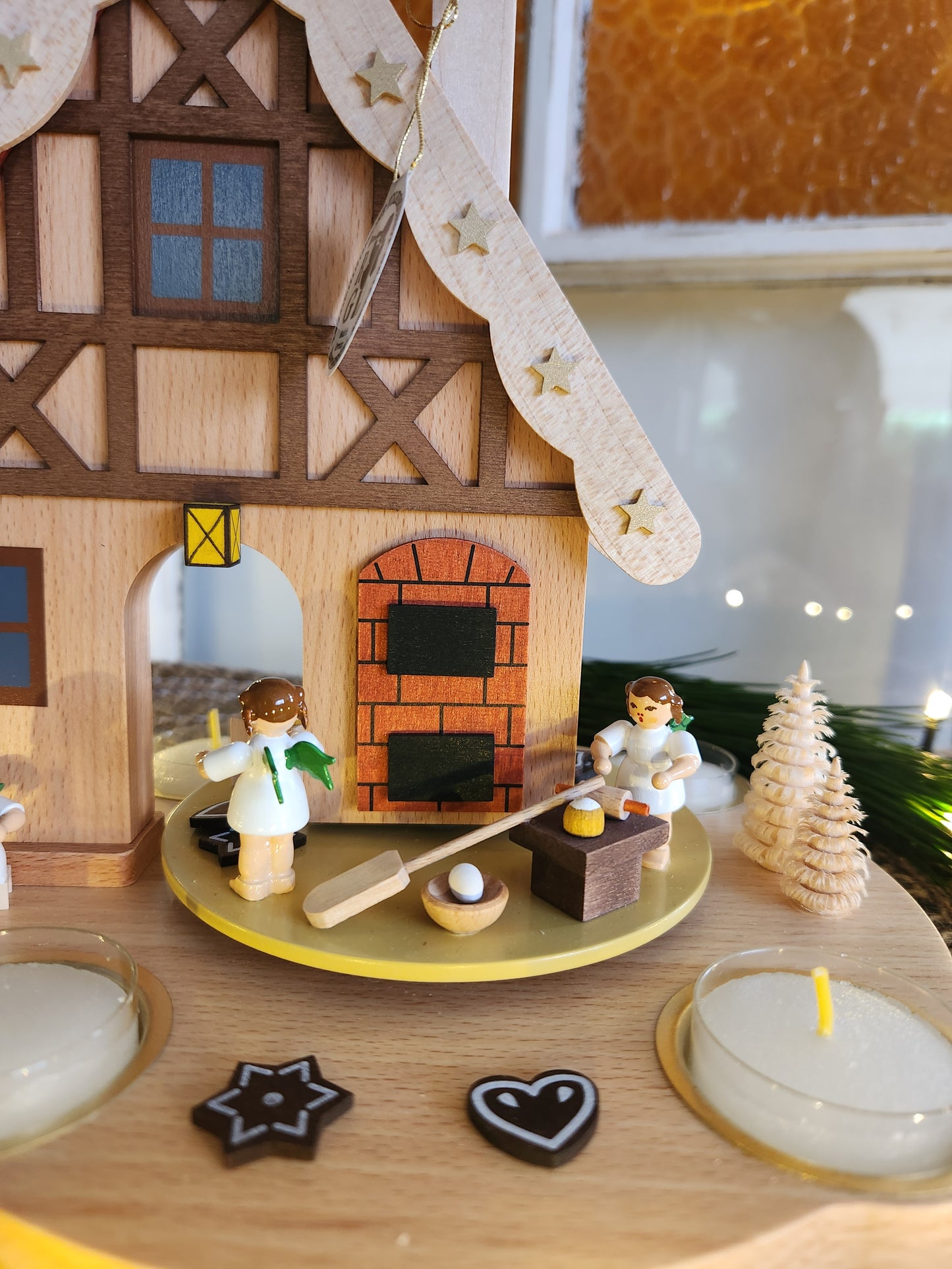 Pyramid Angel Bakery for tea lights
