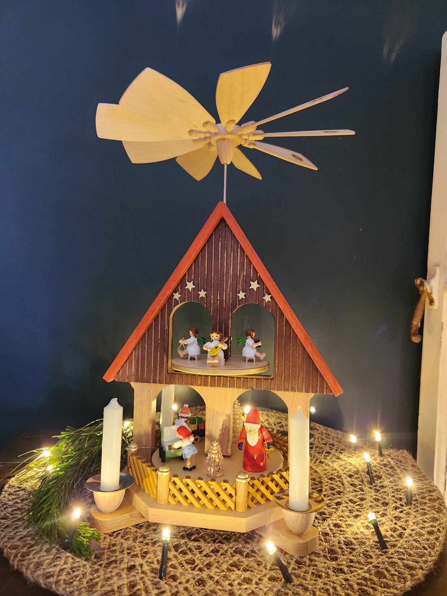 Pyramid House Christmas Eve