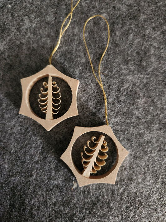Tree in Star (Set of 2)