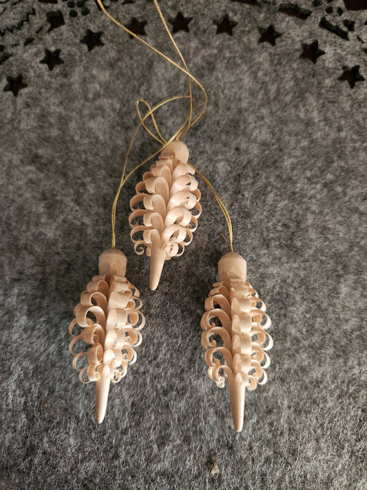Pine Cones 6 cm (Set of 3)